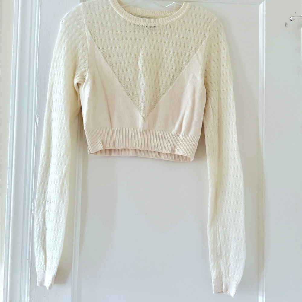 Nasty Gal Cropped Sweater - Picture 1 of 5